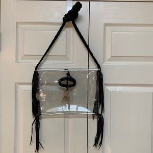 Jimmi wZ clear stadium bag purse cross body